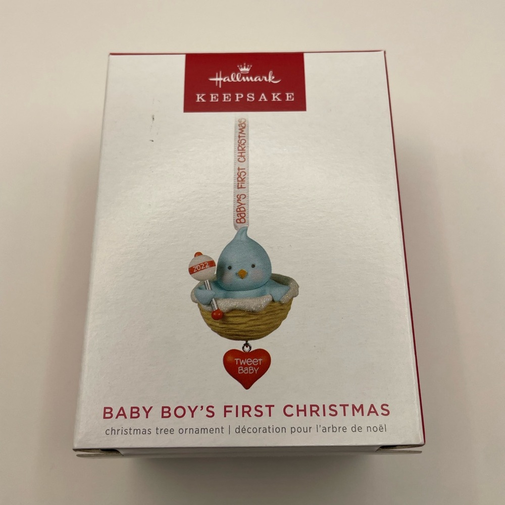 Hallmark 2022 Baby Boy’s First Christmas Ornament